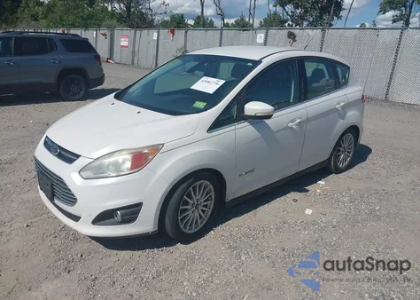 2013 Ford C-Max Hybrid Sel from USA, damaged, VIN 1FADP5BU8DL512416